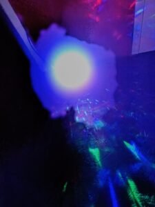 disco lights escape room