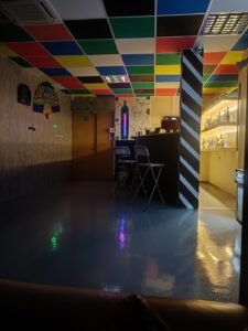 pabegimo kambaro spalvos