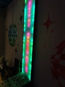 pabegimo kambario led panele
